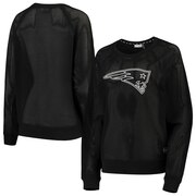 Add New England Patriots DKNY Sport Women's Lauren Mesh Long Sleeve T-Shirt – Black To Your NFL Collection