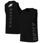 Add Philadelphia Eagles DKNY Sport Women's Olivia Tri-Blend Tank Top - Black To Your NFL Collection