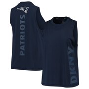 Add New England Patriots DKNY Sport Women's Olivia Tri-Blend Tank Top - Navy To Your NFL Collection