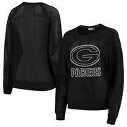 Add Green Bay Packers DKNY Sport Women's Lauren Mesh Long Sleeve T-Shirt – Black To Your NFL Collection