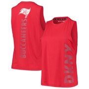Add Tampa Bay Buccaneers DKNY Sport Women's Olivia Tri-Blend Tank Top - Red To Your NFL Collection