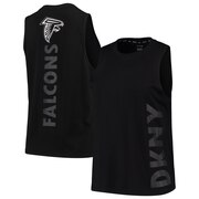 Add Atlanta Falcons DKNY Sport Women's Olivia Tri-Blend Tank Top - Black To Your NFL Collection