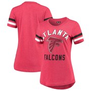 Add Atlanta Falcons G-III 4Her by Carl Banks Women's Extra Point Bling T-Shirt – Red To Your NFL Collection