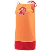 Add Tampa Bay Buccaneers Refried Tees Women's Vintage Tank Dress - Orange To Your NFL Collection