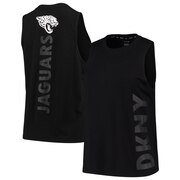 Add Jacksonville Jaguars DKNY Sport Women's Olivia Tri-Blend Tank Top - Black To Your NFL Collection