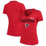 Add Atlanta Falcons G-III 4Her by Carl Banks Women's Post Season V-Neck T-Shirt - Red To Your NFL Collection