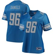 Add Mike Daniels Detroit Lions NFL Pro Line Women's Player Jersey – Blue To Your NFL Collection