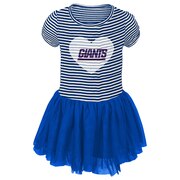 Add New York Giants Girls Toddler Celebration Tutu Sequins Dress - Royal/White To Your NFL Collection