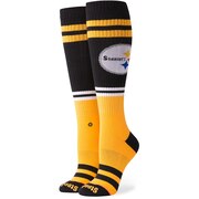 Add Pittsburgh Steelers Stance Women's Pipe Bomb Tall Boot Socks To Your NFL Collection