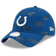 Add Indianapolis Colts New Era Women's Worded 9TWENTY Adjustable Hat - Royal To Your NFL Collection