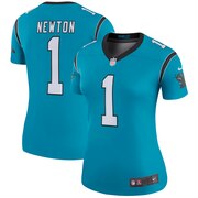 Add Cam Newton Carolina Panthers Nike Women's Color Rush Legend Jersey - Blue To Your NFL Collection