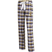 Add Minnesota Vikings Concepts Sport Women's Plus Size Piedmont Flannel Sleep Pants - Purple/Gold To Your NFL Collection