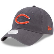 Add Chicago Bears New Era Women's Core Classic 9TWENTY Adjustable Hat - Graphite To Your NFL Collection