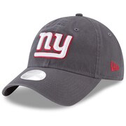 Add New York Giants New Era Women's Core Classic 9TWENTY Adjustable Hat - Graphite To Your NFL Collection