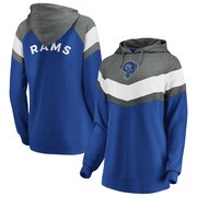 Add Los Angeles Rams Fanatics Branded Women's Go All Out Pullover Hoodie - Royal To Your NFL Collection