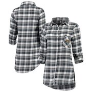 Add Jacksonville Jaguars Concepts Sport Women's Piedmont Flannel Button-Up Long Sleeve Shirt - Charcoal/Gray To Your NFL Collection