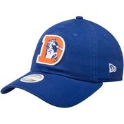 Add Denver Broncos New Era Women's Throwback Core Classic 9TWENTY Adjustable Hat - Royal To Your NFL Collection