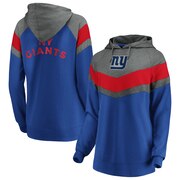 Add New York Giants Fanatics Branded Women's Go All Out Pullover Hoodie - Royal To Your NFL Collection