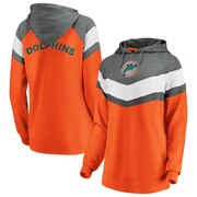 Add Miami Dolphins Fanatics Branded Women's Go All Out Pullover Hoodie - Orange To Your NFL Collection