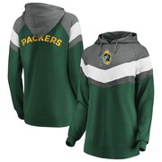 Add Green Bay Packers Fanatics Branded Women's Go All Out Pullover Hoodie - Green To Your NFL Collection