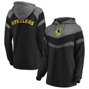 Add Pittsburgh Steelers Fanatics Branded Women's Go All Out Pullover Hoodie - Black To Your NFL Collection