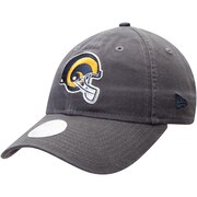 Add Los Angeles Rams New Era Women's Team Core Classic 9TWENTY Adjustable Hat - Graphite To Your NFL Collection