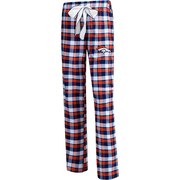 Add Denver Broncos Concepts Sport Women's Plus Size Piedmont Flannel Sleep Pants - Navy/Orange To Your NFL Collection