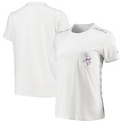 Add Minnesota Vikings DKNY Sport Women's Donna Sporty T-Shirt - White To Your NFL Collection