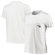 Add New England Patriots DKNY Sport Women's Donna Sporty T-Shirt - White To Your NFL Collection