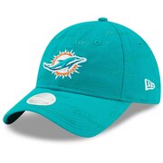 Add Miami Dolphins New Era Women's Worded 9TWENTY Adjustable Hat - Aqua To Your NFL Collection