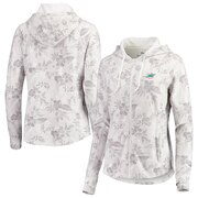 Add Miami Dolphins Tommy Bahama Women's Basta Blossoms Sport Full-Zip Hoodie - White To Your NFL Collection