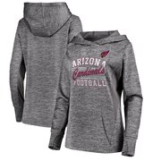 Add Arizona Cardinals Majestic Women's Showtime Quick Out Pullover Hoodie - Gray To Your NFL Collection