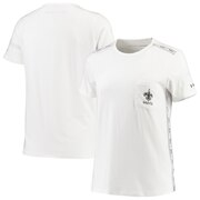 Add New Orleans Saints DKNY Sport Women's Donna Sporty T-Shirt - White To Your NFL Collection