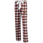 Add Cincinnati Bengals Concepts Sport Women's Piedmont Flannel Sleep Pants - Black/Orange To Your NFL Collection