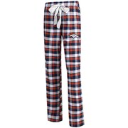 Add Denver Broncos Concepts Sport Women's Piedmont Flannel Sleep Pants - Navy/Orange To Your NFL Collection