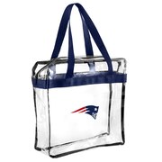 Add New England Patriots Clear Messenger Basic Tote Bag To Your NFL Collection