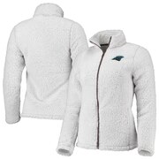 Add Carolina Panthers Juniors Intercepting Teddy Sherpa Full-Zip Jacket - Cream To Your NFL Collection