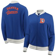 Add Denver Broncos Fanatics Branded Women's Legendary Strength Full-Zip Track Jacket - Royal To Your NFL Collection