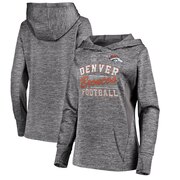 Add Denver Broncos Majestic Women's Showtime Quick Out Pullover Hoodie - Gray To Your NFL Collection