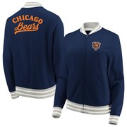 Add Chicago Bears Fanatics Branded Women's Legendary Strength Full-Zip Track Jacket - Navy To Your NFL Collection