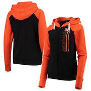 Add Cincinnati Bengals G-III 4Her by Carl Banks Women's Linebacker Full-Zip Hoodie - Black/Orange To Your NFL Collection