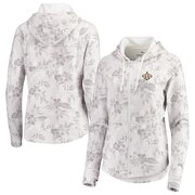 Add New Orleans Saints Tommy Bahama Women's Basta Blossoms Sport Full-Zip Hoodie - White To Your NFL Collection