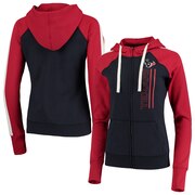 Add Houston Texans G-III 4Her by Carl Banks Women's Linebacker Full-Zip Hoodie - Navy/Red To Your NFL Collection