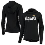 Add Jacksonville Jaguars Hands High Women's Sideline Pullover Hoodie - Black To Your NFL Collection