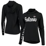 Add Atlanta Falcons Hands High Women's Sideline Pullover Hoodie - Black To Your NFL Collection