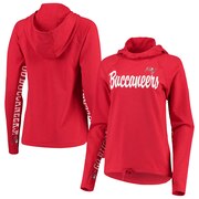 Add Tampa Bay Buccaneers Hands High Women's Sideline Pullover Hoodie - Red To Your NFL Collection