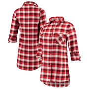 Add Arizona Cardinals Concepts Sport Women's Piedmont Flannel Button-Up Long Sleeve Shirt - Cardinal/Black To Your NFL Collection