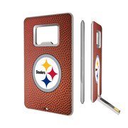 Add Pittsburgh Steelers Football Credit Card USB Drive & Bottle Opener To Your NFL Collection