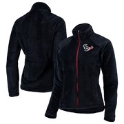 Add Houston Texans G-III 4Her by Carl Banks Women's Field Goal Fleece Full-Zip Jacket - Navy To Your NFL Collection