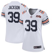 Add Eddie Jackson Chicago Bears Nike Women's 100th Season Alternate Classic Game Jersey - White To Your NFL Collection